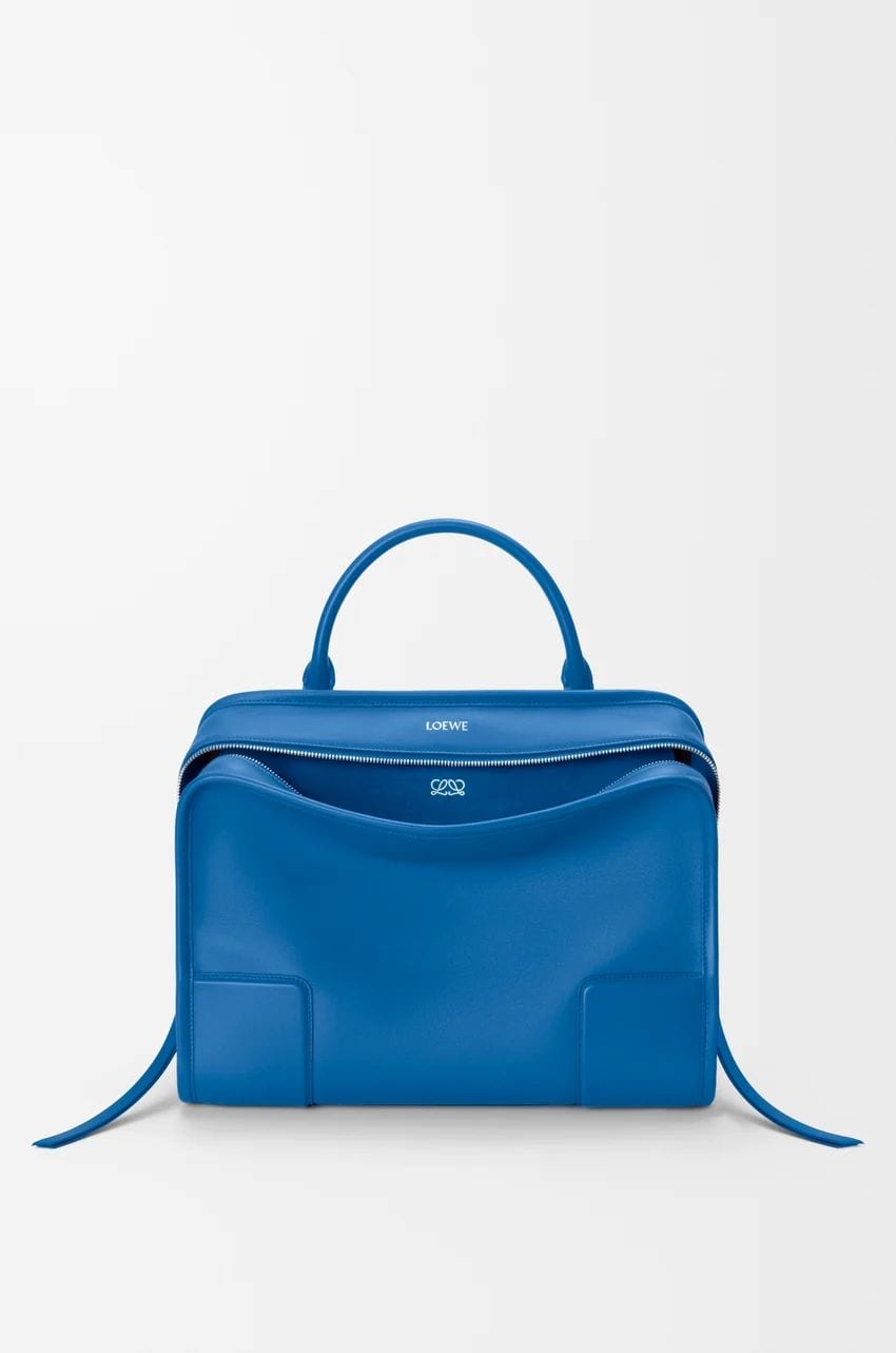 Large Amazona 180 bag in soft calfskin - Royal Azur, P314,800, LOEWE, loewe.com
